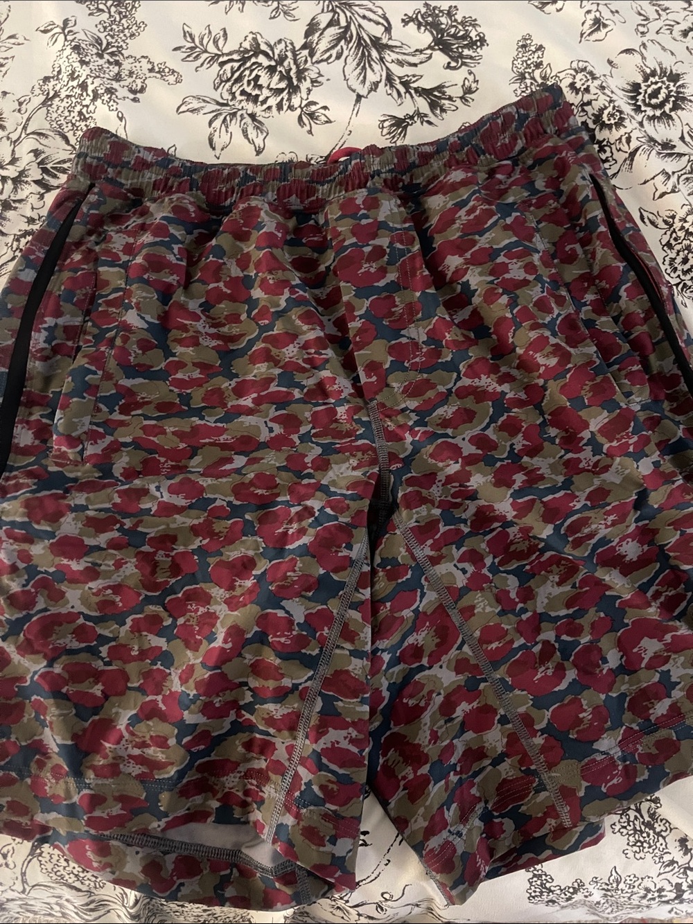 Men's Athletic Shorts in Camo Print